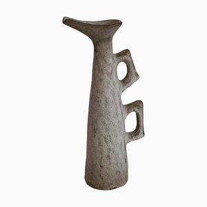 Mid-Century Studio Pottery Pitcher Vase by Jaap Ravelli, 1940s