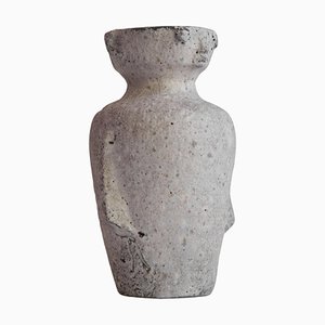 Vaso antropomorfo in gres nello stile di Jacques Pouchain, anni '50