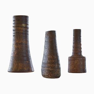 Vasi Mid-Century Mobach in ceramica, anni '50, set di 3