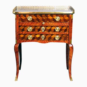 Cubic Marquetry Lounge Table