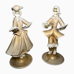 Murano Glass Figurines from Cenedese Vetri, Italy, Set of 2