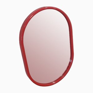 Vintage Red Mirror, 1970s