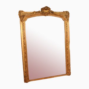 Miroir Ancien Doré, 19ème Siècle