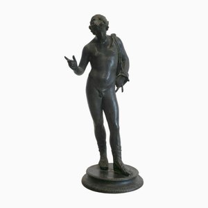19th Century Bronze Figure of Narcissus