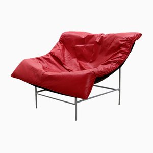 Red Butterfly Chair by Gerard Van Den Berg for Montis, 1980