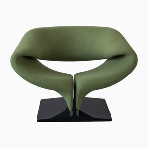 Ribbon Green Armchair by Pierre Paulin for Artifort, 1966