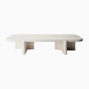 Riviera Table in White Lacquer by Studio Rig for Collector