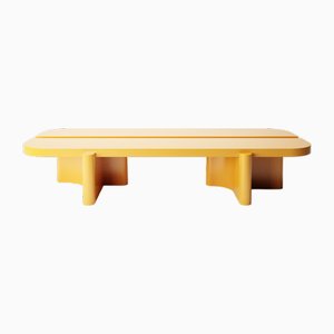Gelb lackierter Riviera Tisch von Studio Rig für Collector