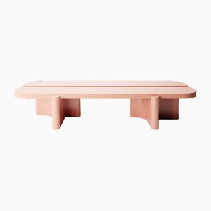 Riviera Table in Pink Lacquer by Studio Rig for Collector