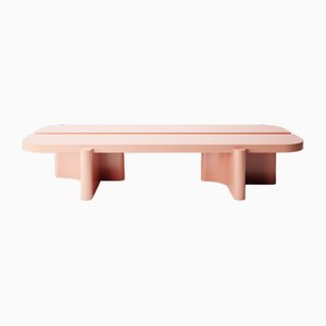 Rosa Lackierter Riviera Tisch von Studio Rig für Collector