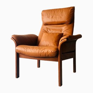 Easy Chair in Leather, 1970s