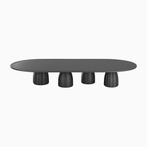 Djembe Table in Black Oak from Collector