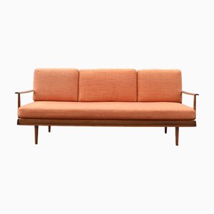 Walnut Antimott Daybed or Sofa from Wilhelm Knoll, 1960s