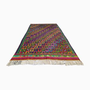 Vintage Turkish Traditional Kilim Rug