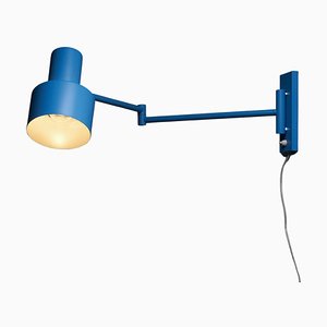 Sky Blue Skala Wall Lamp by Jo Hammerborg for Fog & Mørup, 1969