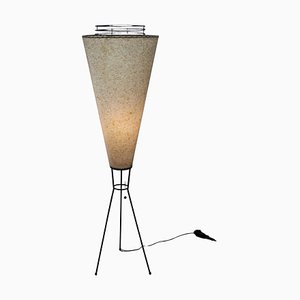 Grand Lampadaire Tripode Cone par Archaic Smile Inc., États-Unis, 1950s