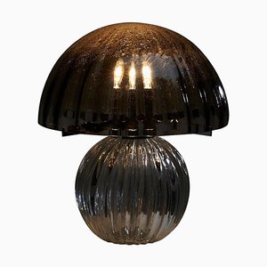 Glass Mushroom Table Lamp in Murano Glass, 1950s