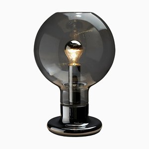 Space Age Glass Sphere Table Lamp attributed to Cosack, 1960s