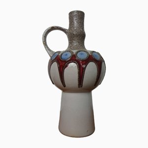 Fat Lava Ceramic Vase from Veb Haldensleben, East Germany, 1970s