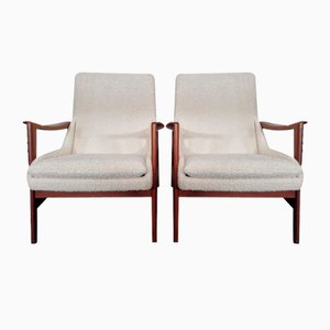 Lounge Chairs by Rolf Rastad & Adolf Relling for Dokka Möbler, 1950s, Set of 2