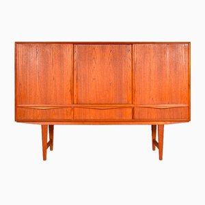 Mid Century Danish Sideboard in Teak and Rosewood by EW Bach for Sejling Skabe, 1960
