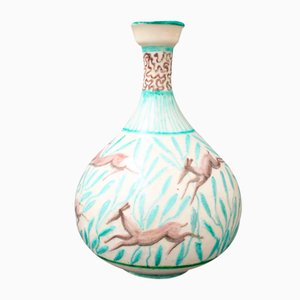 Vaso vintage in ceramica di Jean Mayodon, anni '60