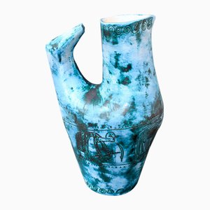 Mid-Century French Decorative Vase by Jacques Blin, 1950s