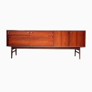 Sideboard Enfilade in Rosewood with Metal Applications, 1960s
