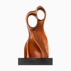 Sculpture in Pine by Johnny Mattsson, 1950s