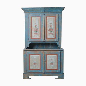 Swedish Blue Country Cabinet