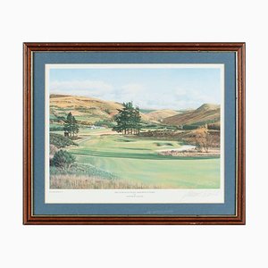Graeme Baxter, Gleneagles Golf Course in Scotland, 1994, Stampa colorata, Incorniciato