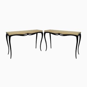 Art Deco Console Tables, 1920s, Set of 2