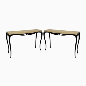 Tables Console Art Déco, 1920s, Set de 2