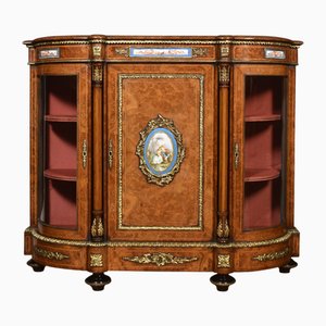 Credenza vintage in radica di noce