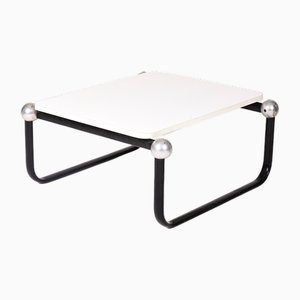 White Lacquered Coffee Table by Marc Held for Airborne, 1960s