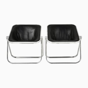 Plona Armchairs attributed to Giancarlo Piretti for Castelli, 1970s, Set of 2