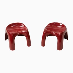 Efebino Stools by Stacy Dukes for Artemide, 1960s, Set of 2