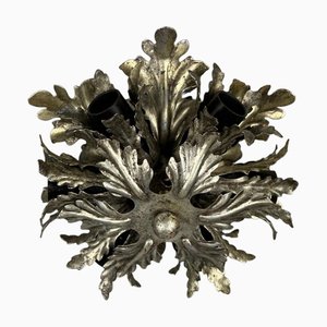 Florentine Wall or Ceiling Lamp in Metal from Banci Firenze, 1960s-1970s