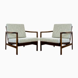 Set of B-7522 Armchairs by Zenon Bączyk, 1960s