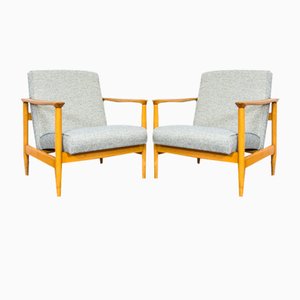 Fauteuils 142 par Edmund Homa pour GFM, 1960s, Set de 2