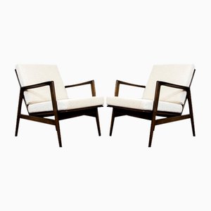 Set of Type 300 130 Armchairs from Swarzędzkie Fabryki Mebli, 1960s