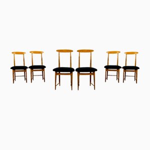 Dining Chairs by Bernard Malendowicz, 1960s, Set of 6