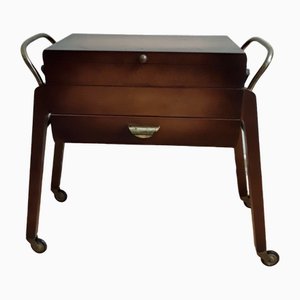 Mid-Century German Extendable Sewing Table, 1960s
