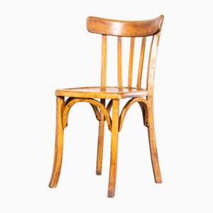 Sedie da pranzo in legno di quercia miele attribuite a Marcel Breuer per Luterma, anni '50, set di 6