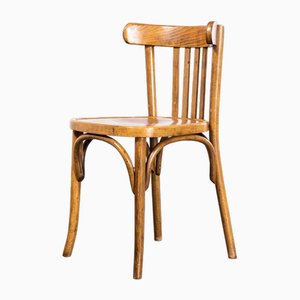 Sedie da pranzo in faggio miele attribuite a Marcel Breuer per Luterma, anni '50, set di 4