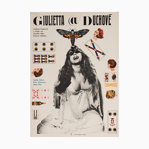 Affiche A3 Juliet of the Spirit par Federico Fellini, République Tchèque, 1969