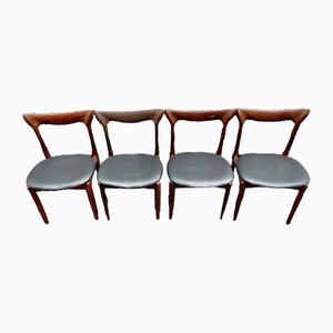 Stühle von Henri Walter Klein, 4 . Set