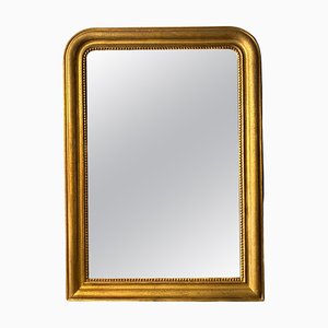 Gold Gilt Domed Top French Mirror, 1880s