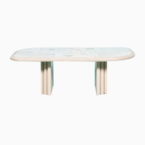 Travertine Coffee Table from Fedam, 1960s