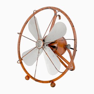 Ventaglio Art Deco attribuito a Peter Behrens per Aeg Elektro Praga, anni '30